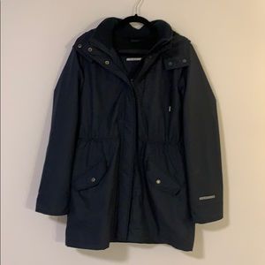 Abercrombie Navy Winter Coat